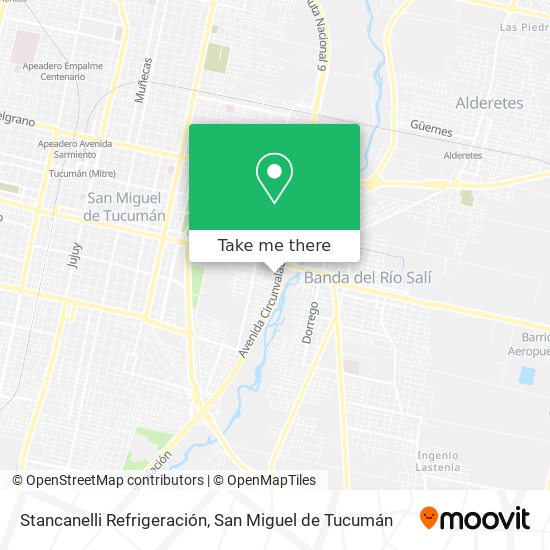 Mapa de Stancanelli Refrigeración