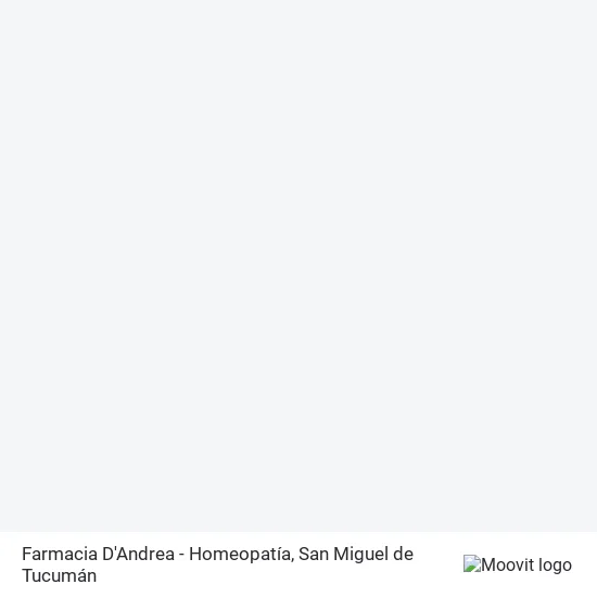 Farmacia D'Andrea - Homeopatía map
