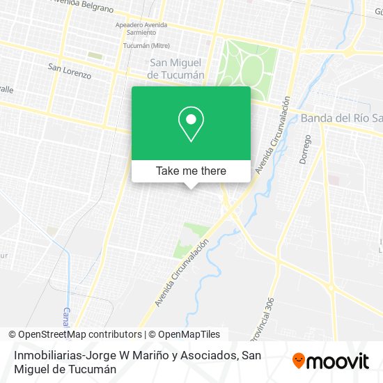 Inmobiliarias-Jorge W Mariño y Asociados map