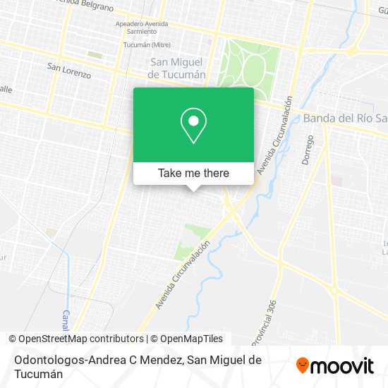 Mapa de Odontologos-Andrea C Mendez