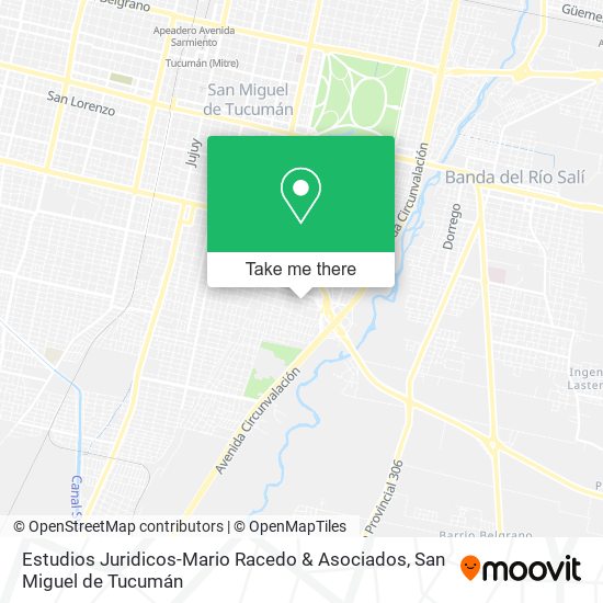 Estudios Juridicos-Mario Racedo & Asociados map