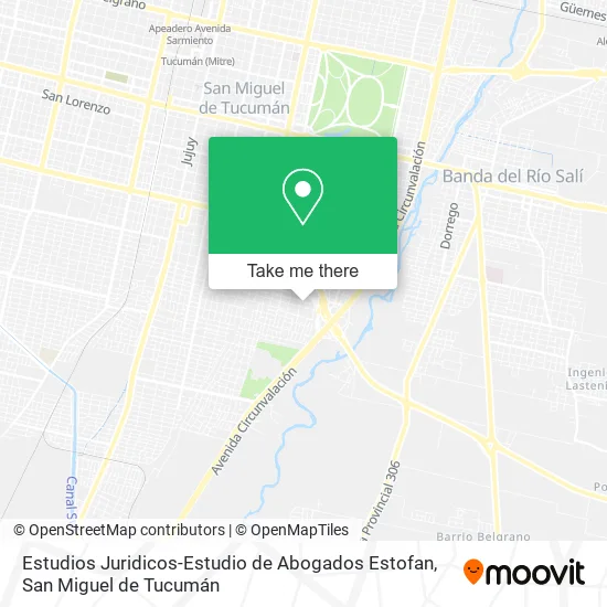 Estudios Juridicos-Estudio de Abogados Estofan map