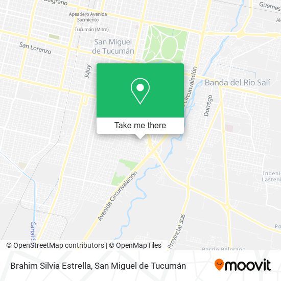 Brahim Silvia Estrella map