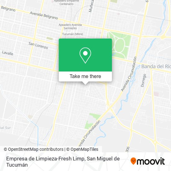 Empresa de Limpieza-Fresh Limp map