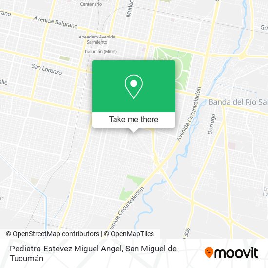 Mapa de Pediatra-Estevez Miguel Angel