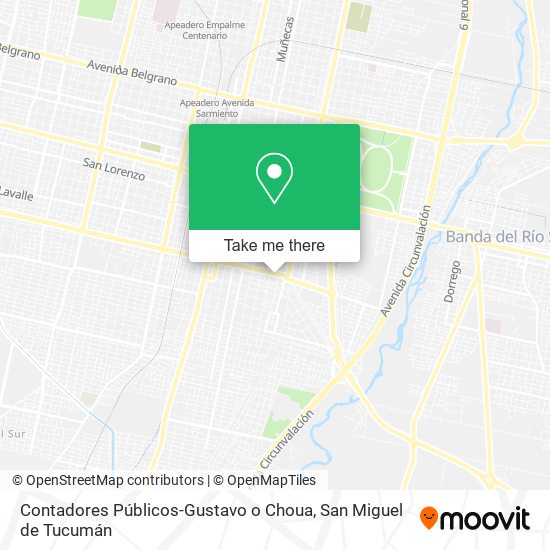 Contadores Públicos-Gustavo o Choua map