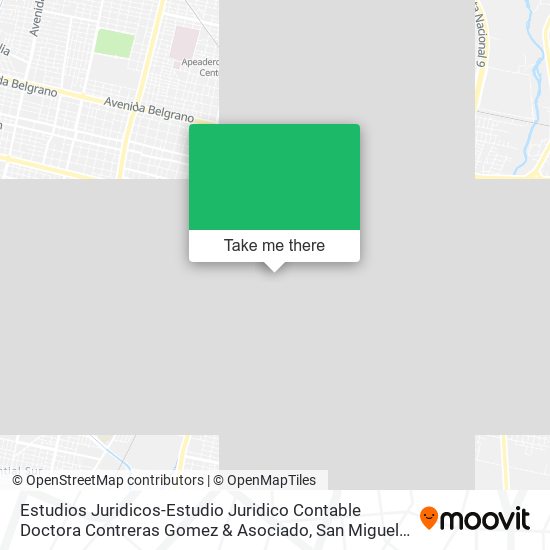 Estudios Juridicos-Estudio Juridico Contable Doctora Contreras Gomez & Asociado map
