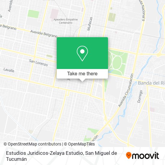 Estudios Juridicos-Zelaya Estudio map