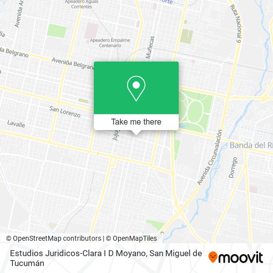 Estudios Juridicos-Clara I D Moyano map