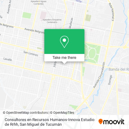 Consultores en Recursos Humanos-Innova Estudio de Rrhh map