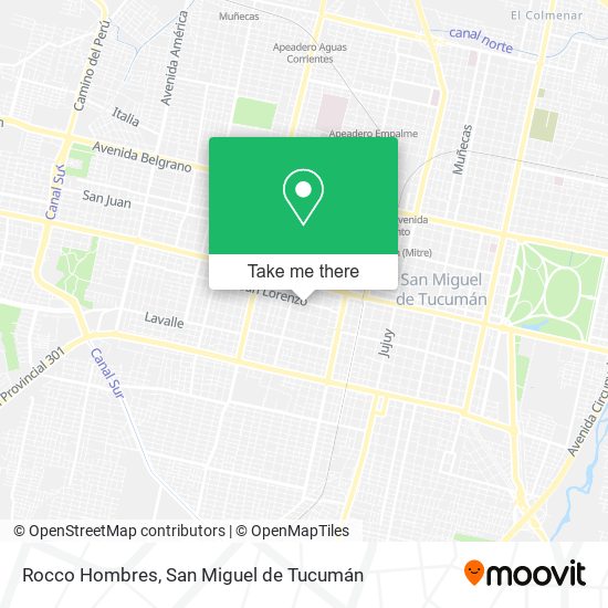 Rocco Hombres map