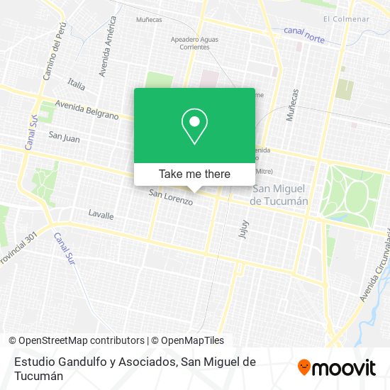 Estudio Gandulfo y Asociados map