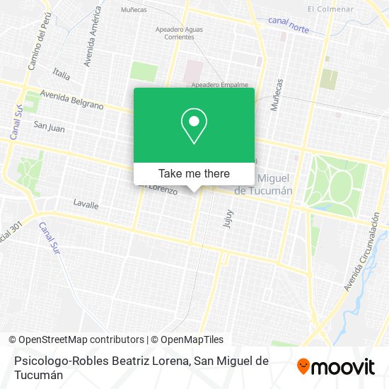 Psicologo-Robles Beatriz Lorena map