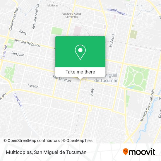Multicopias map