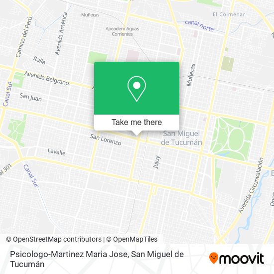 Psicologo-Martinez Maria Jose map