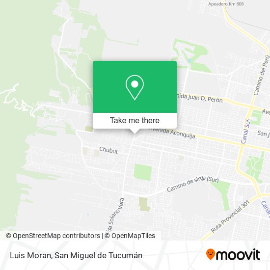 Luis Moran map