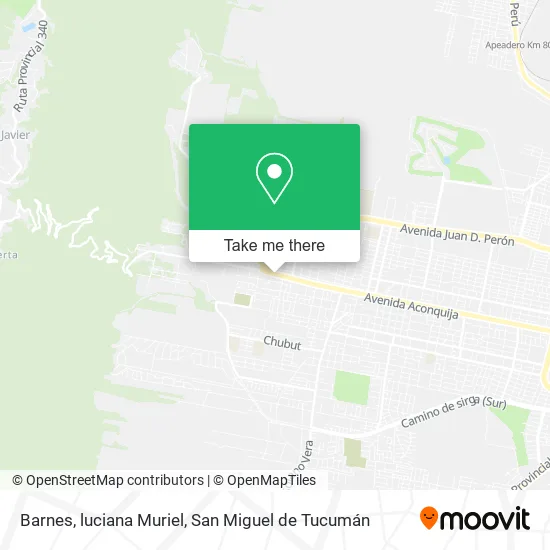 Mapa de Barnes, luciana Muriel