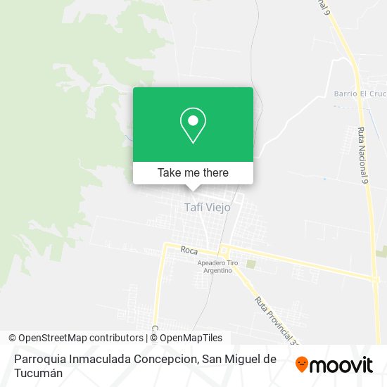Parroquia Inmaculada Concepcion map