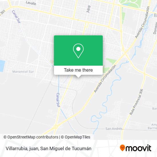 Villarrubia, juan map