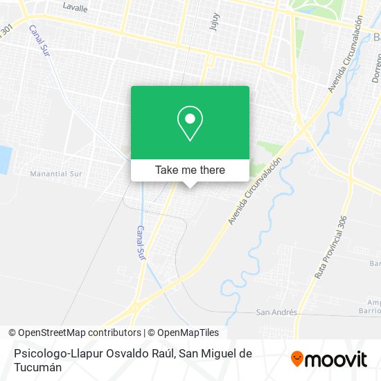 Psicologo-Llapur Osvaldo Raúl map