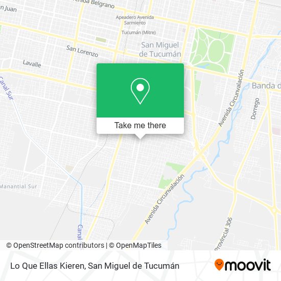 Mapa de Lo Que Ellas Kieren