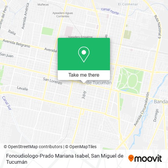 Fonoudiologo-Prado Mariana Isabel map