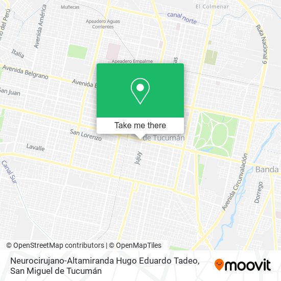 Neurocirujano-Altamiranda Hugo Eduardo Tadeo map