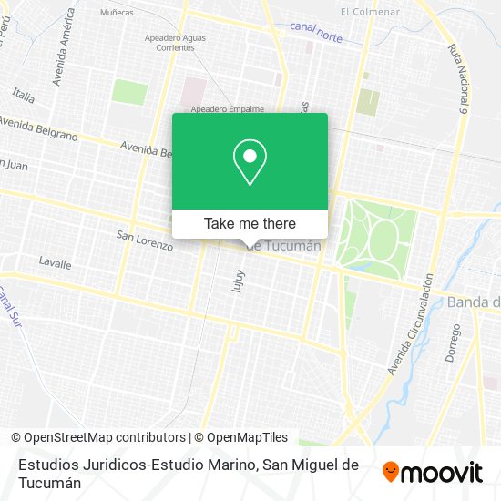 Mapa de Estudios Juridicos-Estudio Marino