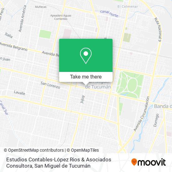 Estudios Contables-López Rios & Asociados Consultora map
