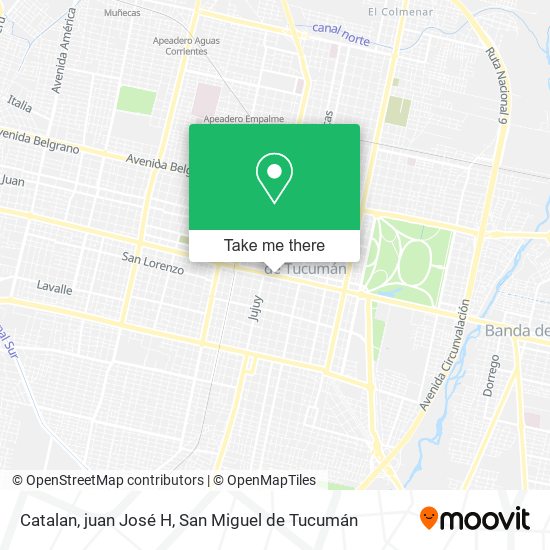 Catalan, juan José H map