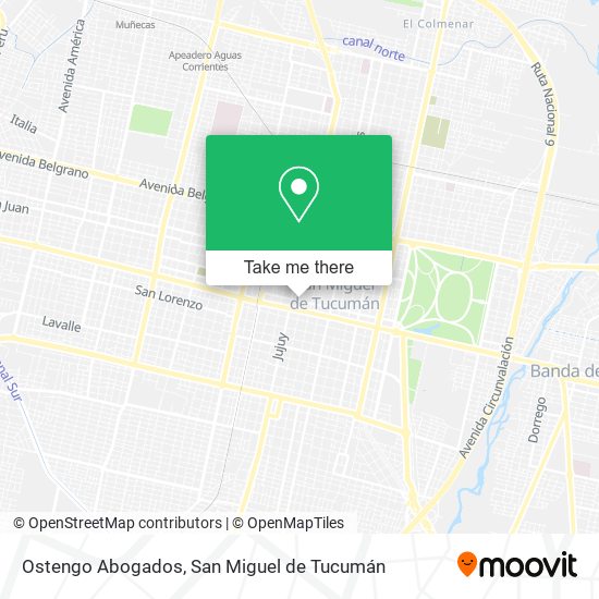Ostengo Abogados map