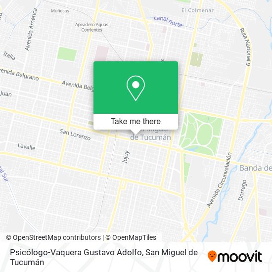 Psicólogo-Vaquera Gustavo Adolfo map