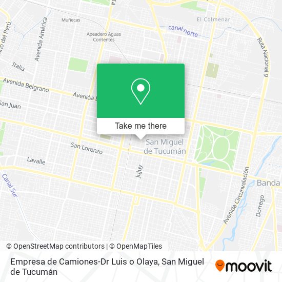 Empresa de Camiones-Dr Luis o Olaya map