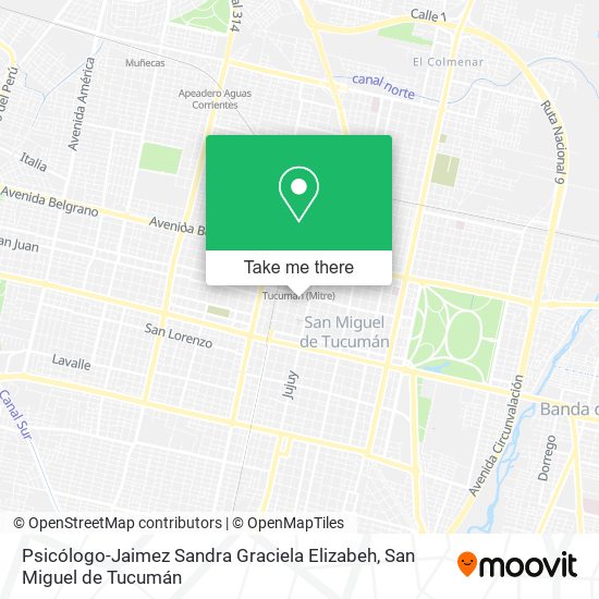 Mapa de Psicólogo-Jaimez Sandra Graciela Elizabeh
