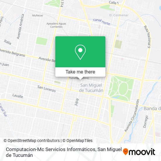 Mapa de Computacion-Mc Servicios Informáticos