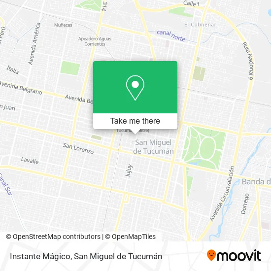Instante Mágico map
