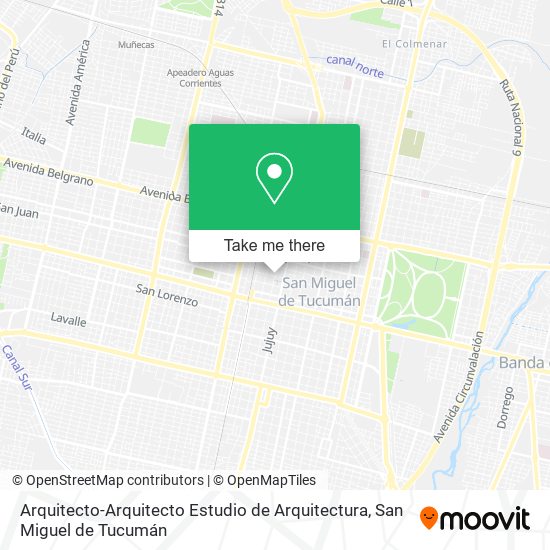 Arquitecto-Arquitecto Estudio de Arquitectura map