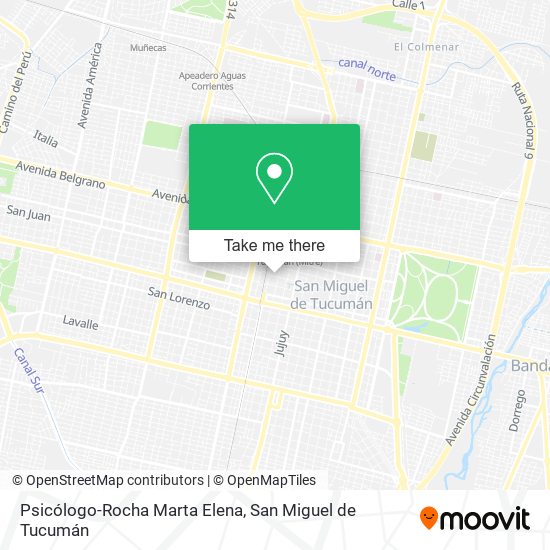 Mapa de Psicólogo-Rocha Marta Elena