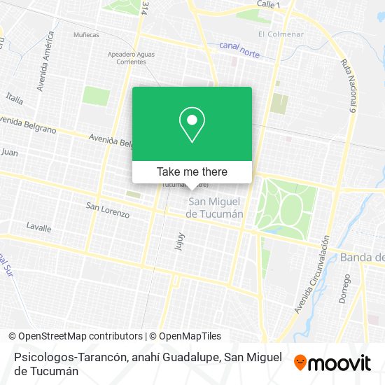 Mapa de Psicologos-Tarancón, anahí Guadalupe