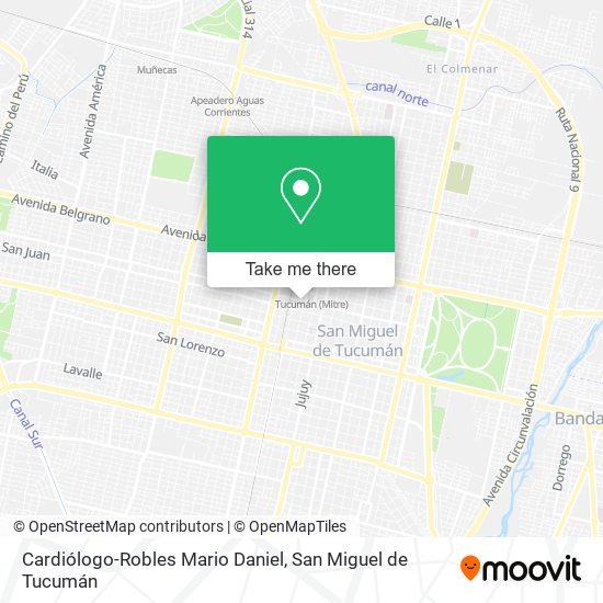 Cardiólogo-Robles Mario Daniel map