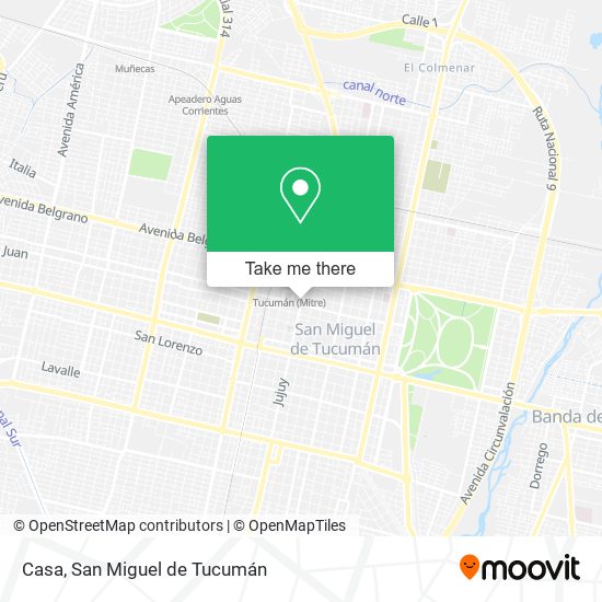 Casa map