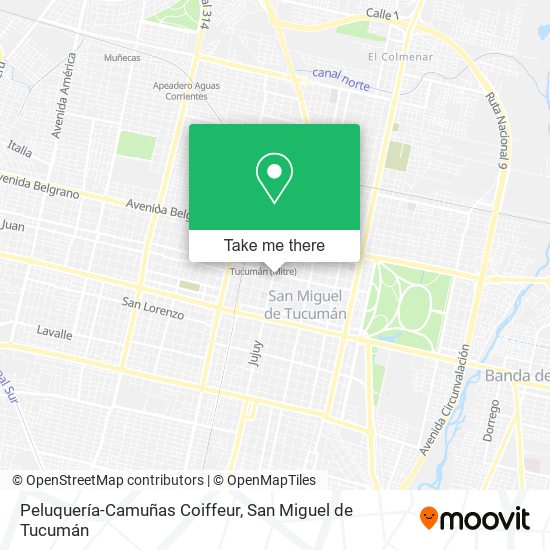 Peluquería-Camuñas Coiffeur map