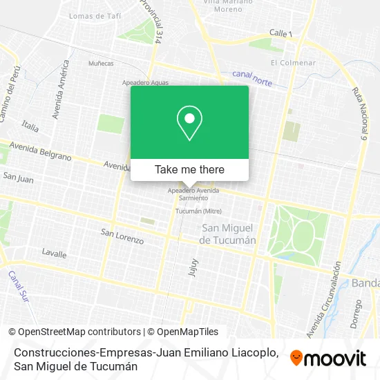 Mapa de Construcciones-Empresas-Juan Emiliano Liacoplo