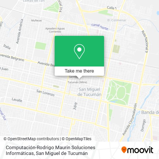 Computación-Rodrigo Maurin Soluciones Informáticas map