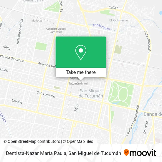 Mapa de Dentista-Nazar María Paula