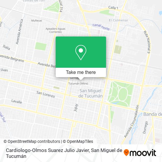Cardiologo-Olmos Suarez Julio Javier map