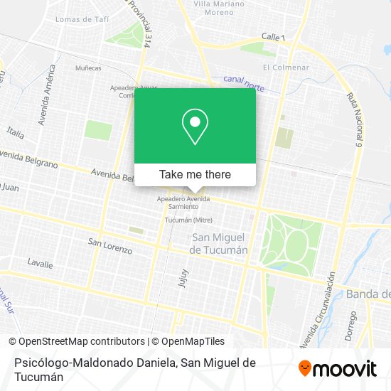 Mapa de Psicólogo-Maldonado Daniela