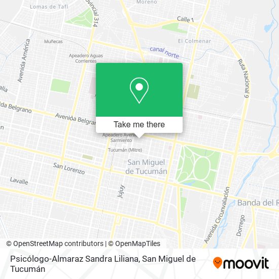 Psicólogo-Almaraz Sandra Liliana map