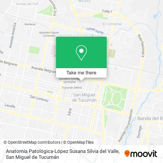 Anatomía Patológica-López Susana Silvia del Valle map