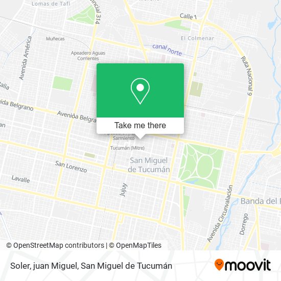 Soler, juan Miguel map